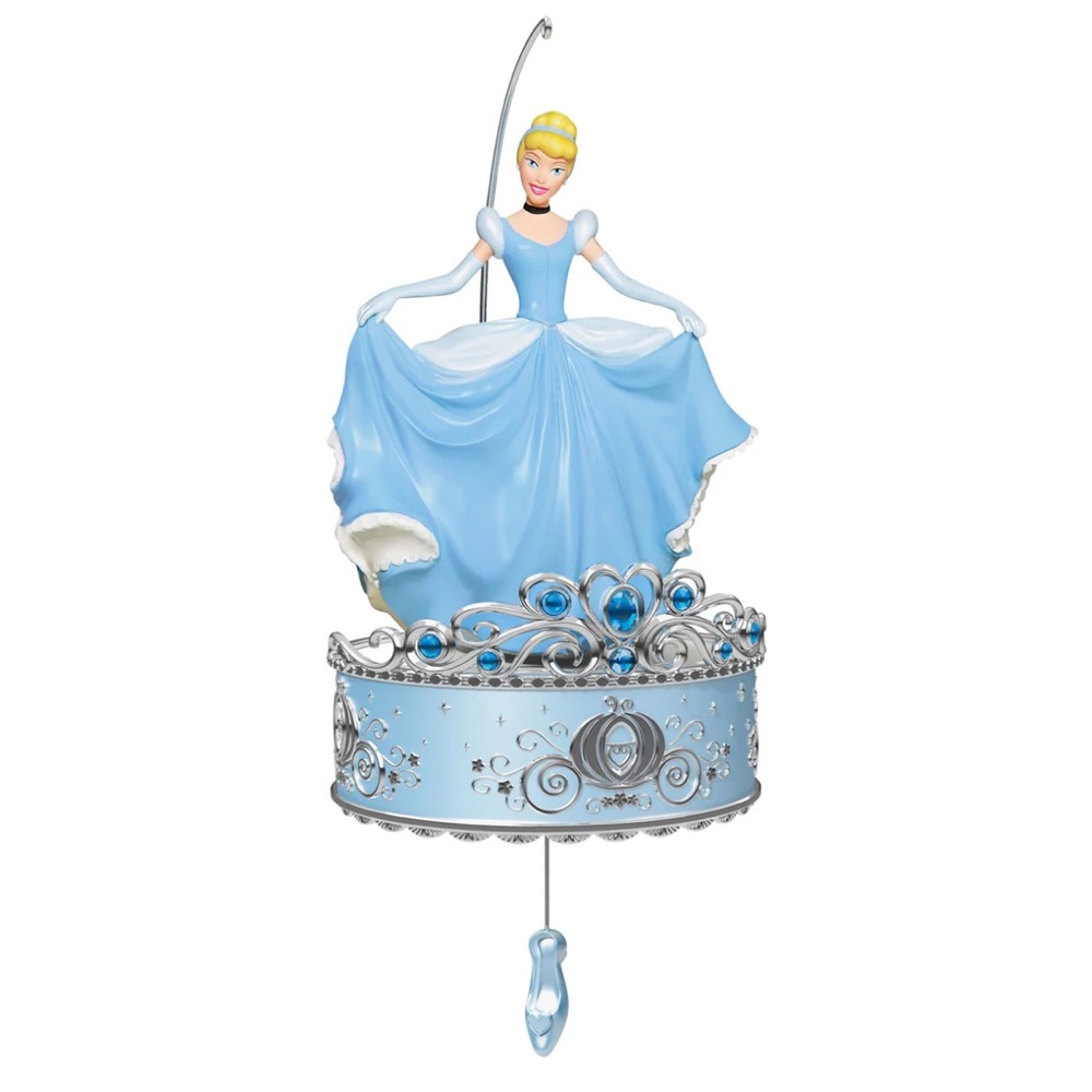 NWT Disney Cinderella Twirling Ball 2024 Hallmark Keepsake Christmas Ornament